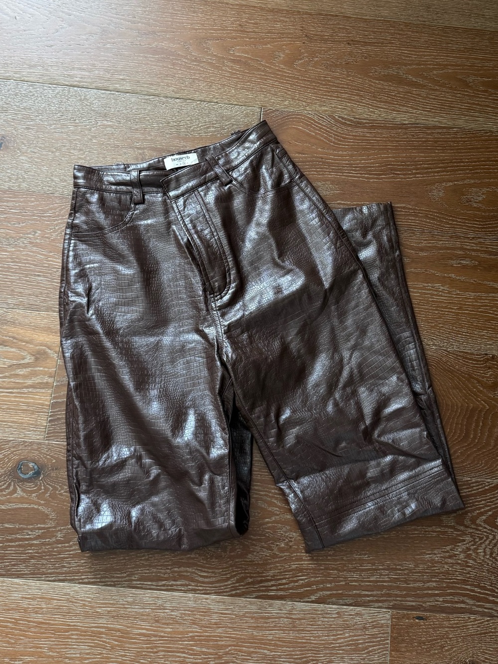 House of cb High-Rise Pants - Brown